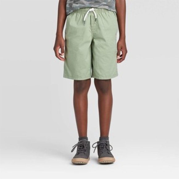 Cat & Jack Other - Cat & Jack Kids Small 6/7 Drawstring Shorts Green